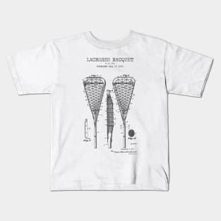 LACROSSE RACQUET Kids T-Shirt